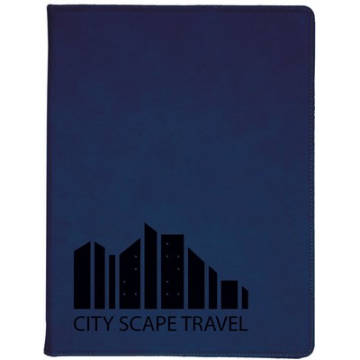 Leatherette Portfolio with Notepad