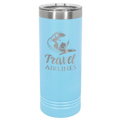 Polar Camel 22 oz. Skinny Tumbler with Slider Lid
