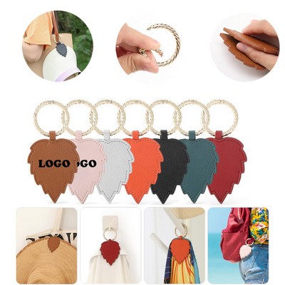 Custom PU Leather Magnetic Hat Clip