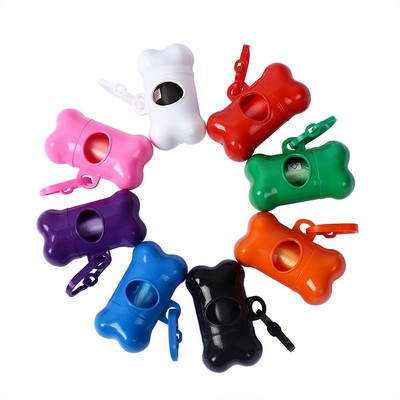 Pet Garbage Bag with Bone Dispenser