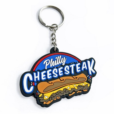 Custom Shape PVC Key Chain