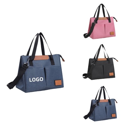 Handheld Insulated Cooler Lunch Bento Bag