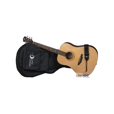 Luna Gypsy Muse Dreadnought Acoustic Guitar w/Gigbag