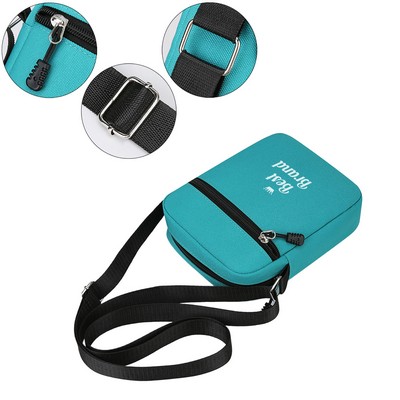 Solid Color Crossbody Bag
