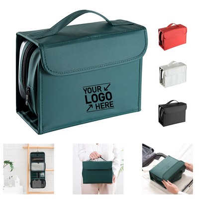 Foldable Hanging Travel Toiletry Bag