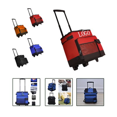 Wheeled Insulated Cooler Bag