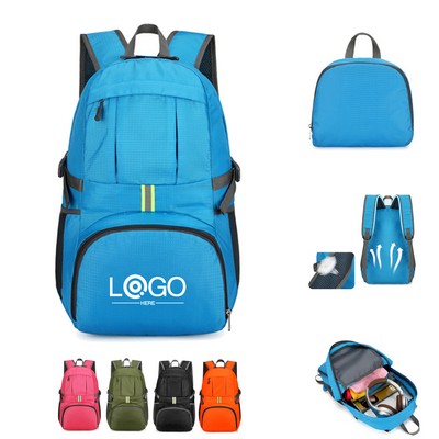 Large Capacity Foldable Backpack Waterproof Daypack