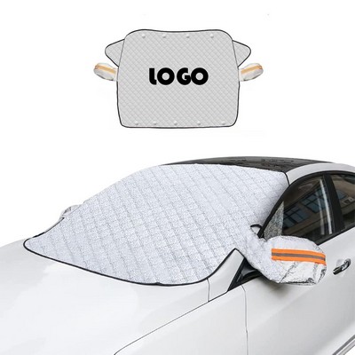 Thickened Aluminum Foil Car Sunshade and Snow Cover