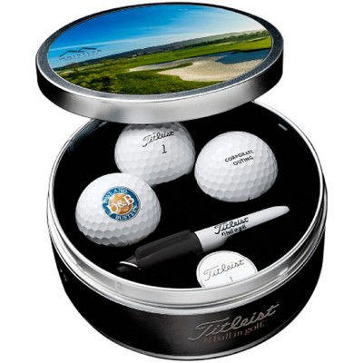 Titleist 3-Ball Tin - Custom Lid