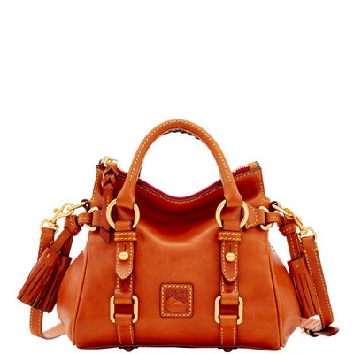 Dooney & Bourke Natural Beige Florentine Nano Satchel Bag