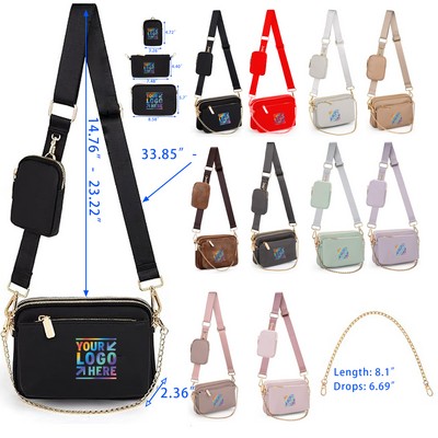 Women 3" 1 Trendy Belt Purse