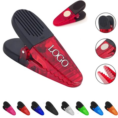 Plastic Magnetic Memo Alligator Clip