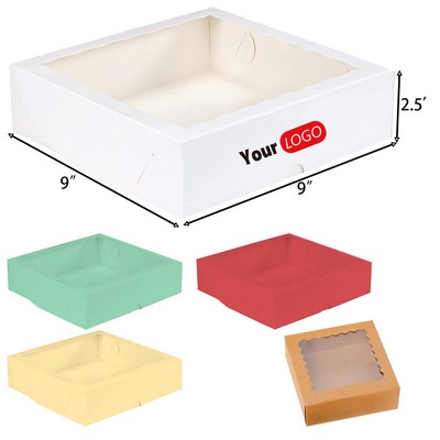 Windowed Bakery Treat Box