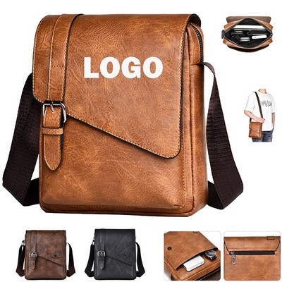Leather Vintage Messenger Bag