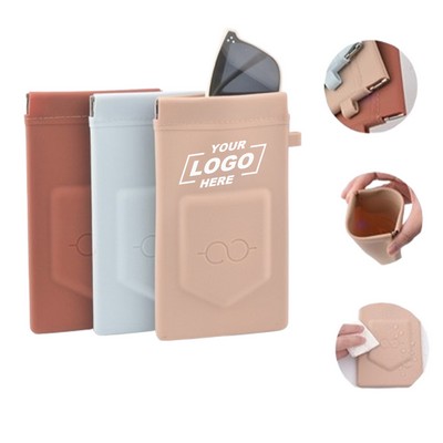 Soft Silicone Glasses Storage Case