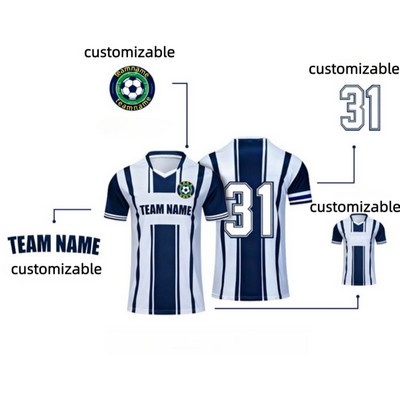 Usa Canada Mexico 2026 Full Color Dye Sublimated Breathable Quick Dry Soccer Jersey
