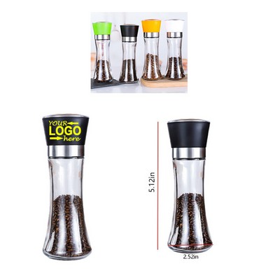 Manual Glass Pepper Grinder