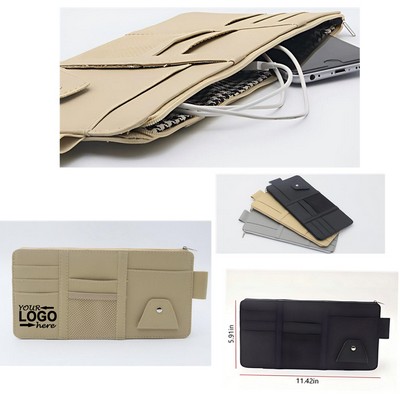 Car Sun Visor Organizer Clip