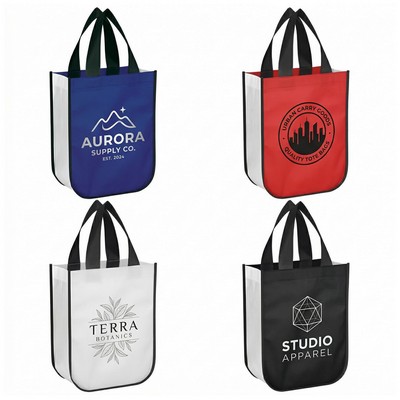 Custom Embossed Laminated Shopping Bag with Logo