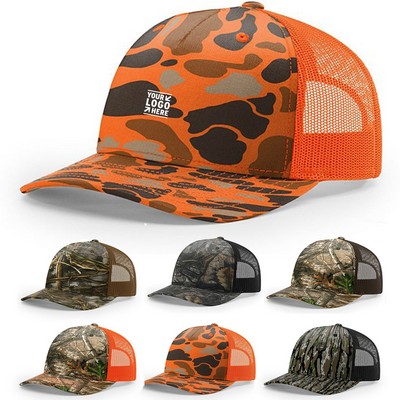 Woodland Camouflage Baseball Cap
