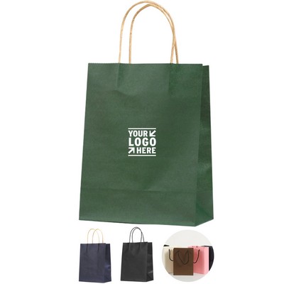 Eco-Friendly Kraft Paper Shopping Bags