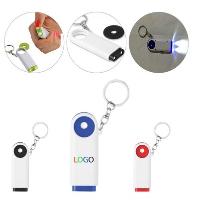 Compact LED Keychain Flashlight
