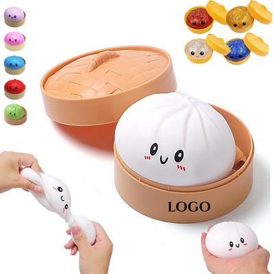 MOQ Squishy Dumpling Stress Ball - Sensory Fidget Toy