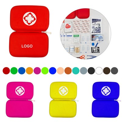 Empty Medical First Aid Kit Storage Case