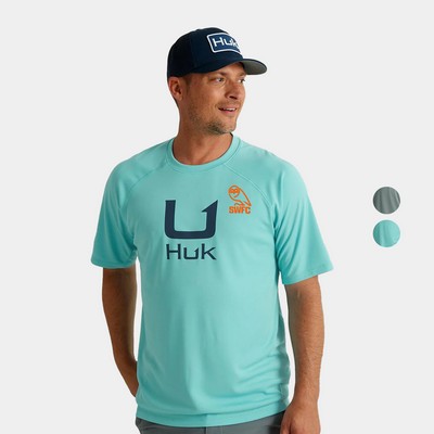 Huk® Men's Performance Short Sleeve Moisture-Wicking Fishing Shirt