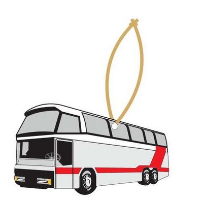Commercial Bus Executive Ornament w/ Mirrored Back (12 Square Inch)