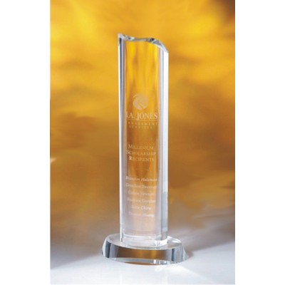 8" Crystal Tower Award