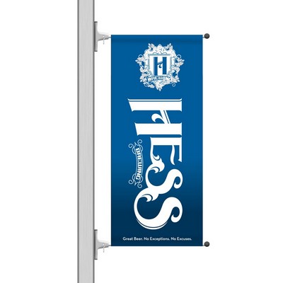 Boulevard Banner Kit - Double-Sided, Fabric (24"W x 36" )