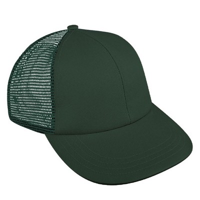Solid Mesh Back Brushed Front Snapback Prostyle Hat