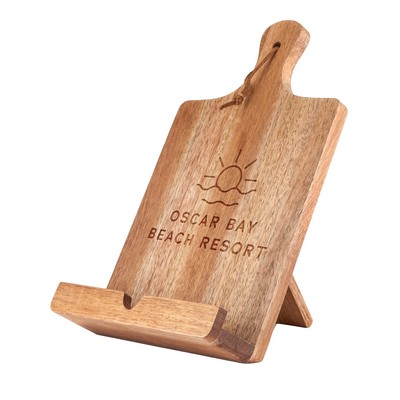 Twine Living® Acacia Wood Tablet Cooking Stand