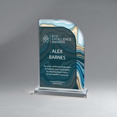 Medium Blue Sedona Ridge Award