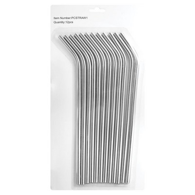10" Stainless Steel Straw