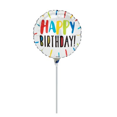 Happy Birthday 9" Balloon