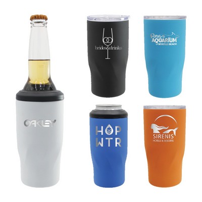 Halcyon® 4-in-1 Can Cooler, Laser, Premium