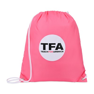 Arlo Recycled rPET Cinchpack - Pink