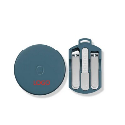 Portable 3-in-1 Stainless Steel Manicure Set