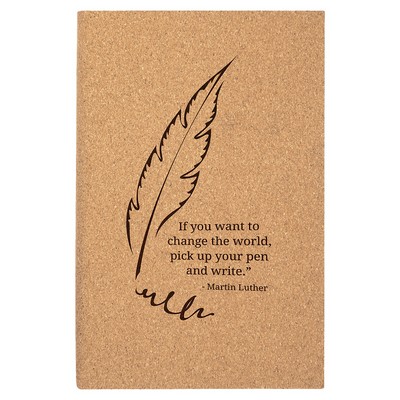 Leatherette Journal with Lined Notepad