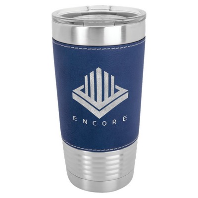 Polar Camel 20 oz. Laserable Leatherette Tumbler