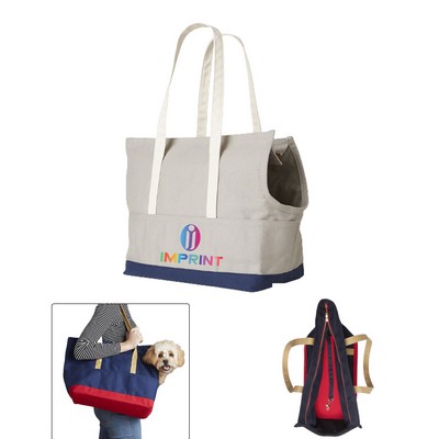 Canvas Dog Tote Bag