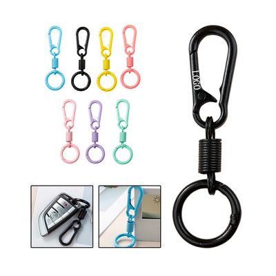 Vibrant Zinc Keychain Buckle