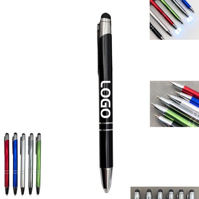 Multifunctional LED Stylus Pen