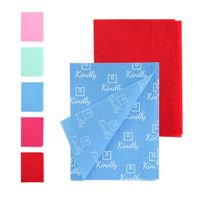 Full Color Custom Gift Wrapping Tissue Paper MOQ 1000PCS