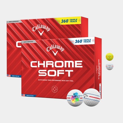 Callaway® Chrome Soft 360 Triple Track Golf Balls
