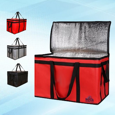 Insulated Food Delivery Pouch for Hot and Fresh Food Transport with Durable Insulation