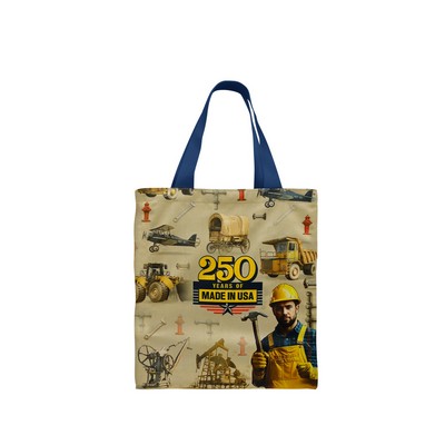 Full Bleed Canvas T Bottom Tote