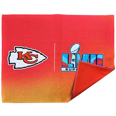 Full Color Rally Towels 15x18 250GSM w/colored back